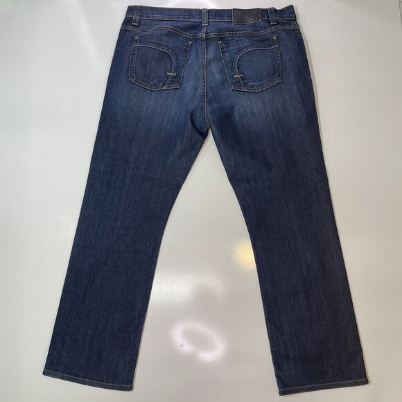 Fidelity Denim Men’s 50-11 Calvary Relaxed Blue Jeans Sz 40x30 Stretch Designer - Picture 10 of 10